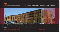 Desktop Screenshot of kub-fassadentechnik.at